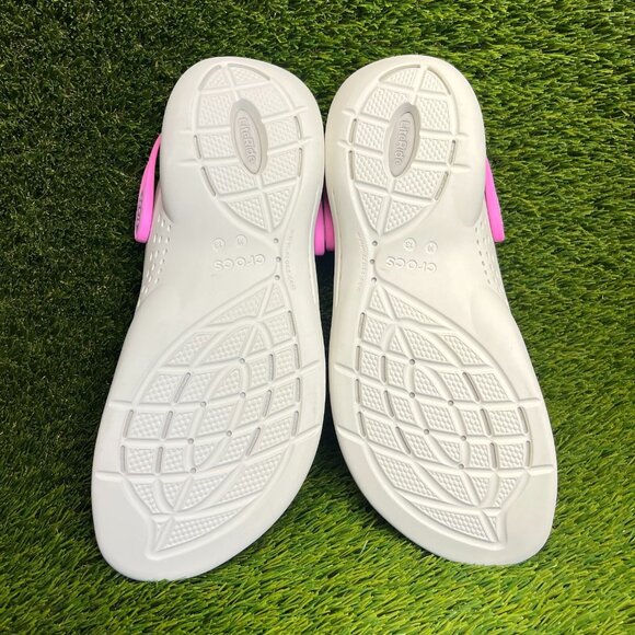 Crocs LiteRide 360 Clog Mens Size 13 Pink White Beach Outdoor Slip On Sandals main image 8